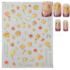 Наклейки для ногтей с рисунком кленового листа для домашних животных&nbsp;MRMJ-WH20816-001A