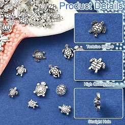 Сплавочные овальные бусины тибетского стиля &nbsp;FIND-CJ0003-64