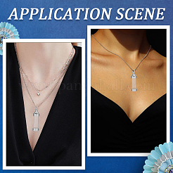 Набор для самостоятельного изготовления ожерелья из открывающейся бутылки желаний&nbsp;DIY-SC0023-96