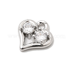 Латунные микро проложить кубического циркония подвески&nbsp;KK-L258-11P-03