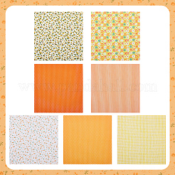 7 лист хлопчатобумажной ткани&nbsp;DIY-CP0013-22A