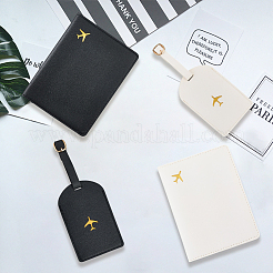 2 бирка для багажа из искусственной кожи и 2 обложки для паспорта&nbsp;FIND-CL0001-14D