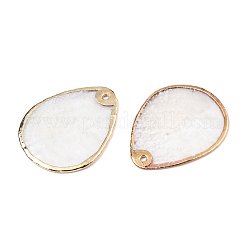 Подвески из натуральных ракушек Capiz&nbsp;SSHEL-N034-129B-01