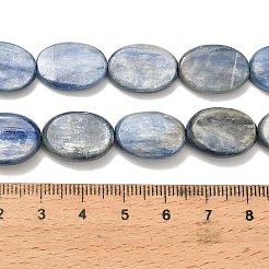 Натуральный кианитовые бисер пряди&nbsp;G-H335-D01-13x18mm