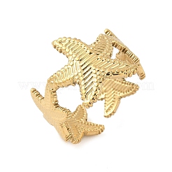 Кольца-манжеты из нержавеющей стали 304 для женщин&nbsp;RJEW-U060-01A-G