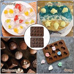 2шт силиконовые Молды для самостоятельной работы в виде совы&nbsp;DIY-CJ0002-78