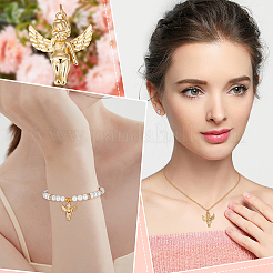 Латунные подвески ангела&nbsp;KK-BBC0005-25