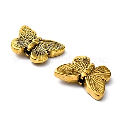 Сплавочные овальные бусины тибетского стиля &nbsp;TIBEP-GC176-AG-NR