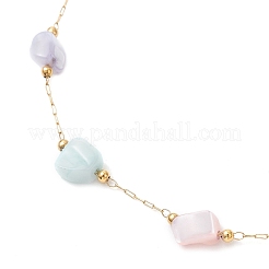 Браслеты на ногу из натуральной ракушки и цепочек из нержавеющей стали 304&nbsp;AJEW-AN00726