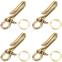 2 шт. латунные застежки-крючки в тибетском стиле&nbsp;FIND-SC0016-54