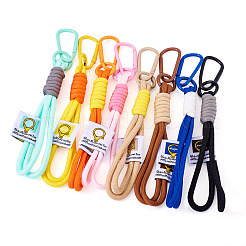 16шт. 8-цветный плетеный нейлоновый ремешок&nbsp;AJEW-TA0002-07