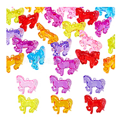 55шт прозрачные акриловые подвески&nbsp;OACR-PH0004-58