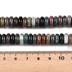 Природного индийского агата бисер нитей&nbsp;G-T138-63