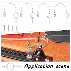 Булавки из нержавеющей стали 316 с кулачком и пружиной&nbsp;STAS-WH0025-09