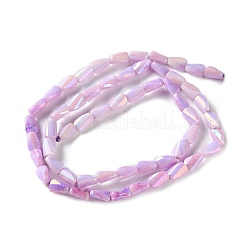 Нити из окрашенных стеклянных бусин с эффектом омбре&nbsp;GLAA-I059-01A