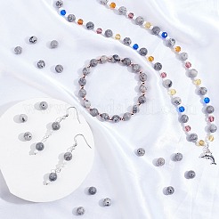 Натуральный камень-карта / камень пикассо / нити из бисера пикассо&nbsp;G-AR0002-17