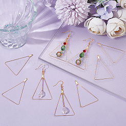 40 шт. латунные соединительные подвески&nbsp;KK-BBC0009-63