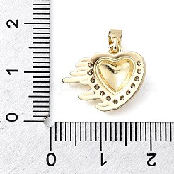 Латунные микро проложить кубического циркония подвески&nbsp;KK-P336-40G-01