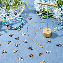 120 шт. 4 цвета подвески из сплава в тибетском стиле&nbsp;TIBEP-AR0001-09