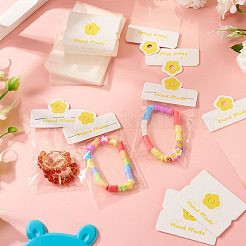 100 шт. бумажная карточка-витрина для бижутерии&nbsp;CDIS-TA0001-31C