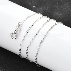 Ожерелья из серебра 925 пробы с родиевым покрытием&nbsp;STER-M034-32A