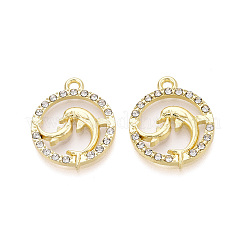 Подвески из сплава и страза&nbsp;FIND-N008-30KCG