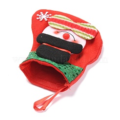 Ткань висит рождественский чулок&nbsp;LS-HJEW-B003-15