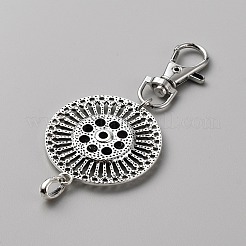 Изготовление брелка на кнопке из сплава&nbsp;FIND-WH0419-07C