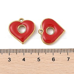 Подвески из нержавеющей стали 304 с эмалью&nbsp;STAS-P380-06G-02