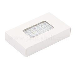 Ab цветные стеклянные бусины&nbsp;EGLA-P059-03B-AB14