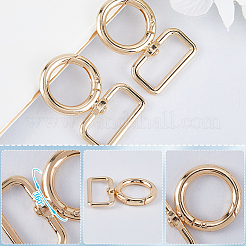 12 шт. Поворотные застежки из сплава&nbsp;FIND-SP0003-62G