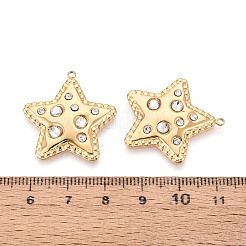 Нержавеющая сталь 304 с подвесками из стразов&nbsp;STAS-T073-68A-G