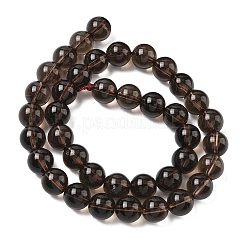 Природный дымчатый кварц нитей бисера&nbsp;G-C265-A01-10mm-02