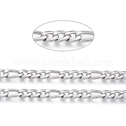 Цепь Figaro из нержавеющей стали 304&nbsp;CHS-M003-12P-A