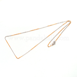 Ожерелья из цепей из нержавеющей стали 304&nbsp;NJEW-O038-10