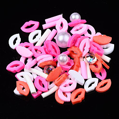 Кабошоны из полимерной глины ручной работы&nbsp;CLAY-N006-84