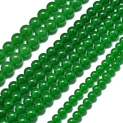 Натуральный Malaysia нефритовые бусы пряди&nbsp;G-L645-C01-14mm-17