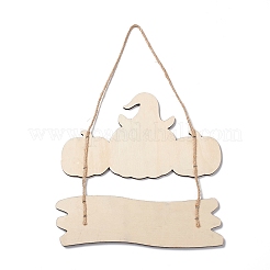 Хэллоуин деревянные двери настенные украшения&nbsp;LS-HJEW-K040-01A