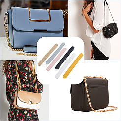 6 шт. 6-цветная искусственная кожаная подкладка для ремня сумки&nbsp;PURS-CL0001-28