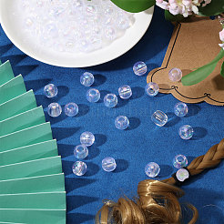 350шт акриловые европейские бусины&nbsp;MACR-CA0001-44