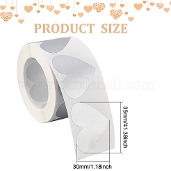 Рулоны с наклейкой для паролей с пленкой с покрытием&nbsp;STIC-WH0003-003C