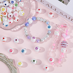 60шт акриловые бусины имитация ракушки&nbsp;OACR-SP0001-21