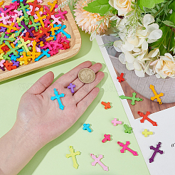 16 стиль непрозрачные акриловые подвески&nbsp;SACR-WR0001-04