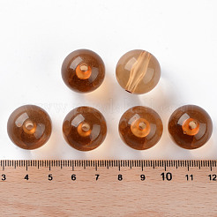 Прозрачные акриловые бусины&nbsp;MACR-S370-A20mm-760