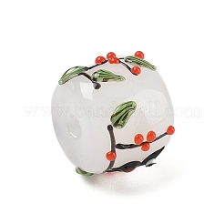 Бусины ручной работы в технике лэмпворк с неровностями&nbsp;LAMP-M025-01A