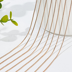 12 шт. набор из 2 круглых цепочек-змей из латуни&nbsp;MAK-NB0001-17