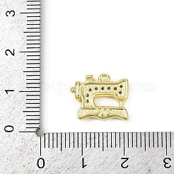 Латунные микропаве прозрачные подвески с фианитом&nbsp;LS-KK-L238-20G