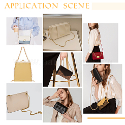 Железная кабельная цепочка для кошелька&nbsp;AJEW-AB00082-02