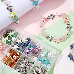 Набор для самостоятельного изготовления браслета в виде морской звезды&nbsp;DIY-SC0031-22