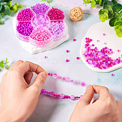 7 стиль стеклянных бусин&nbsp;SEED-TA0001-41F